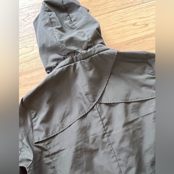 Zara windbreaker bomber spring jacket coat black size medium - Picture 6 of 7